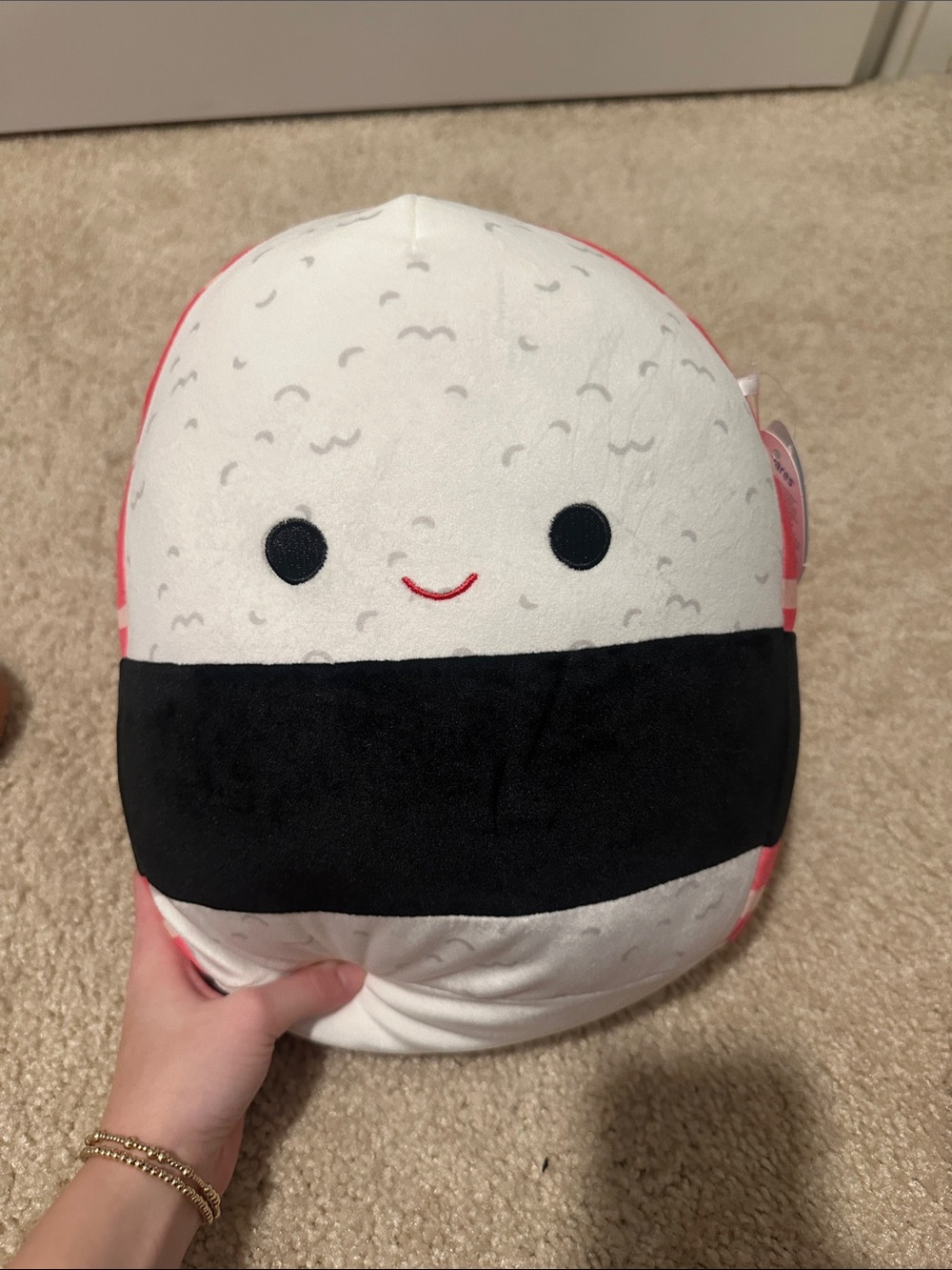 SO Squishmallows Mary Alice Plush - White, Black & Red